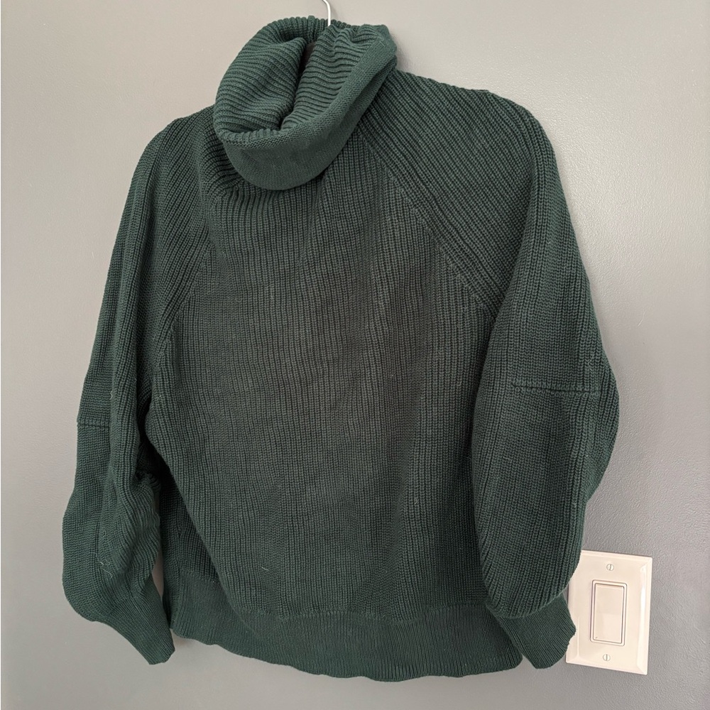 CAbi Forest Green Knit Sweater